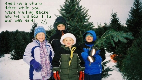 The gang having fun at Becks' and looking forward to some hot chocolate